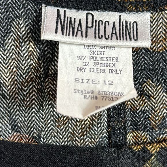 Nina Piccalino Patchwork Maxi Dress Boho Artsy Sleeveless Size 12 Cottagecore - Picture 5 of 13